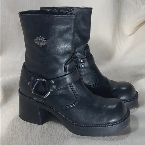 Harley-Davidson Shoes - Harley-Davison Women’s Leather Boots-Size 7